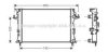 AVA QUALITY COOLING RT2438 Radiator, engine cooling